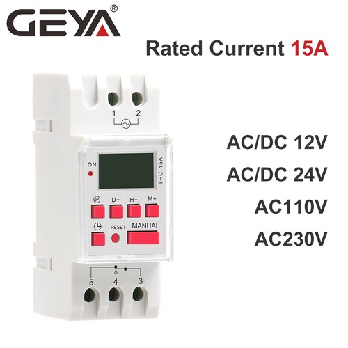 Geya timer lcd digitale - geya,