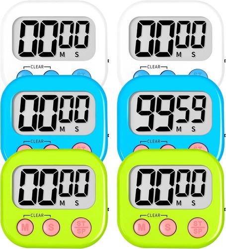 Timer digitale lcd magnetico - timer,