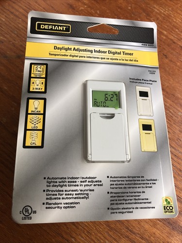 Indoor digital timer light - digital,