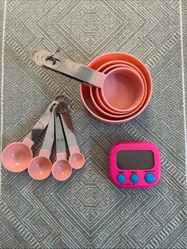 Set misurino cucchiaio rosa - misurino,