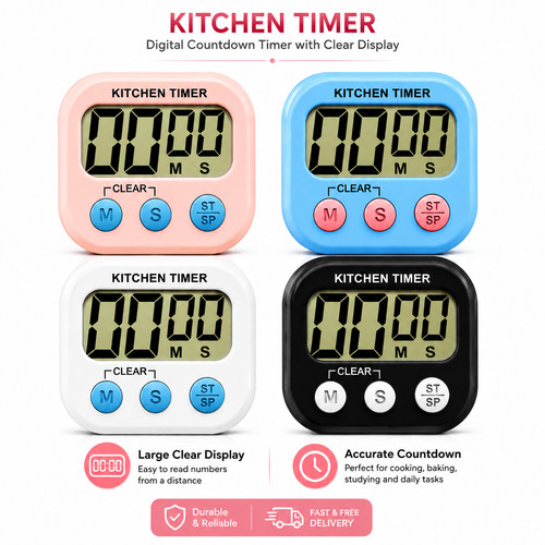 Timer cucina digitale - da,